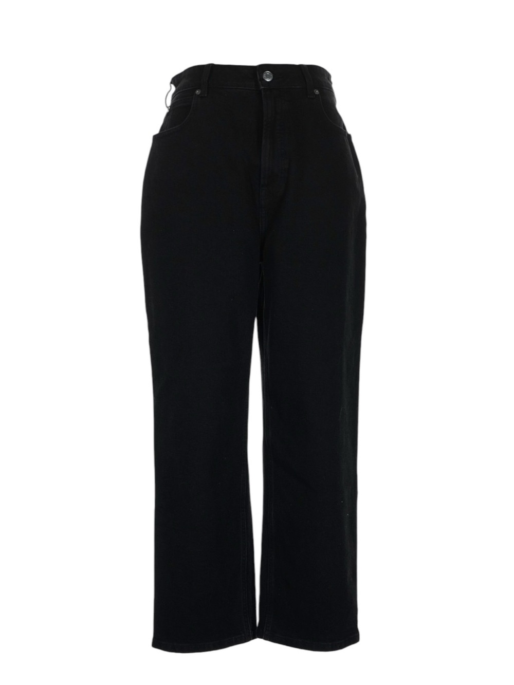 Everlane The Curvy Way High Jeans Size 31 Black Casual Barrel Balloon NWT